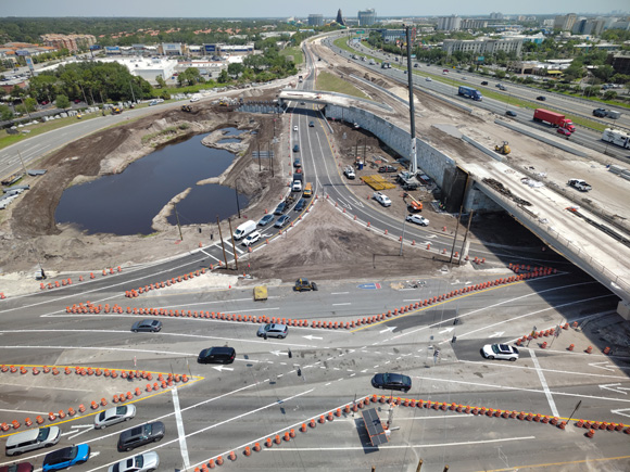 New Westbound I-4 Exit Ramp