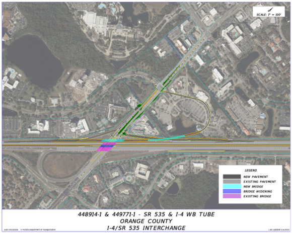 I-4 and Apopka-Vineland Road Interchange Design Poster Board