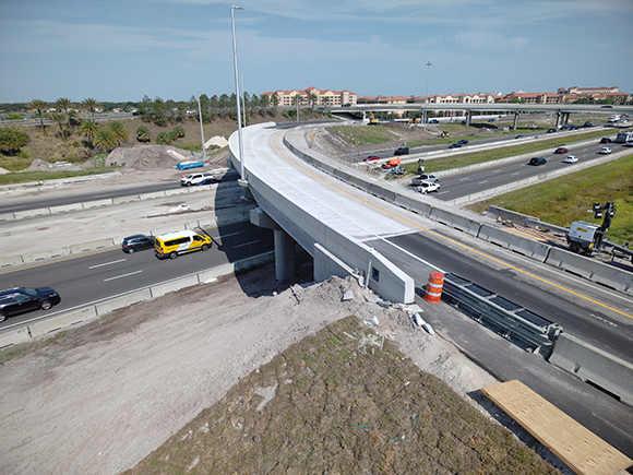 July 20 to 24 closures on west bound I-4 and I-4 express