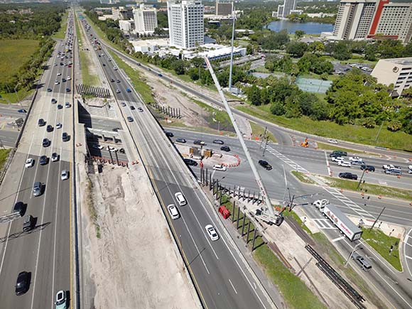 FDOT Crews Reach Milestones on I-4 and Apopka-Vineland Road Interchange Improvements
