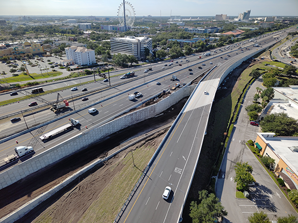 Westbound I-4 Ramps at Sand Lake Road to Close Overnight August 21 through 25
