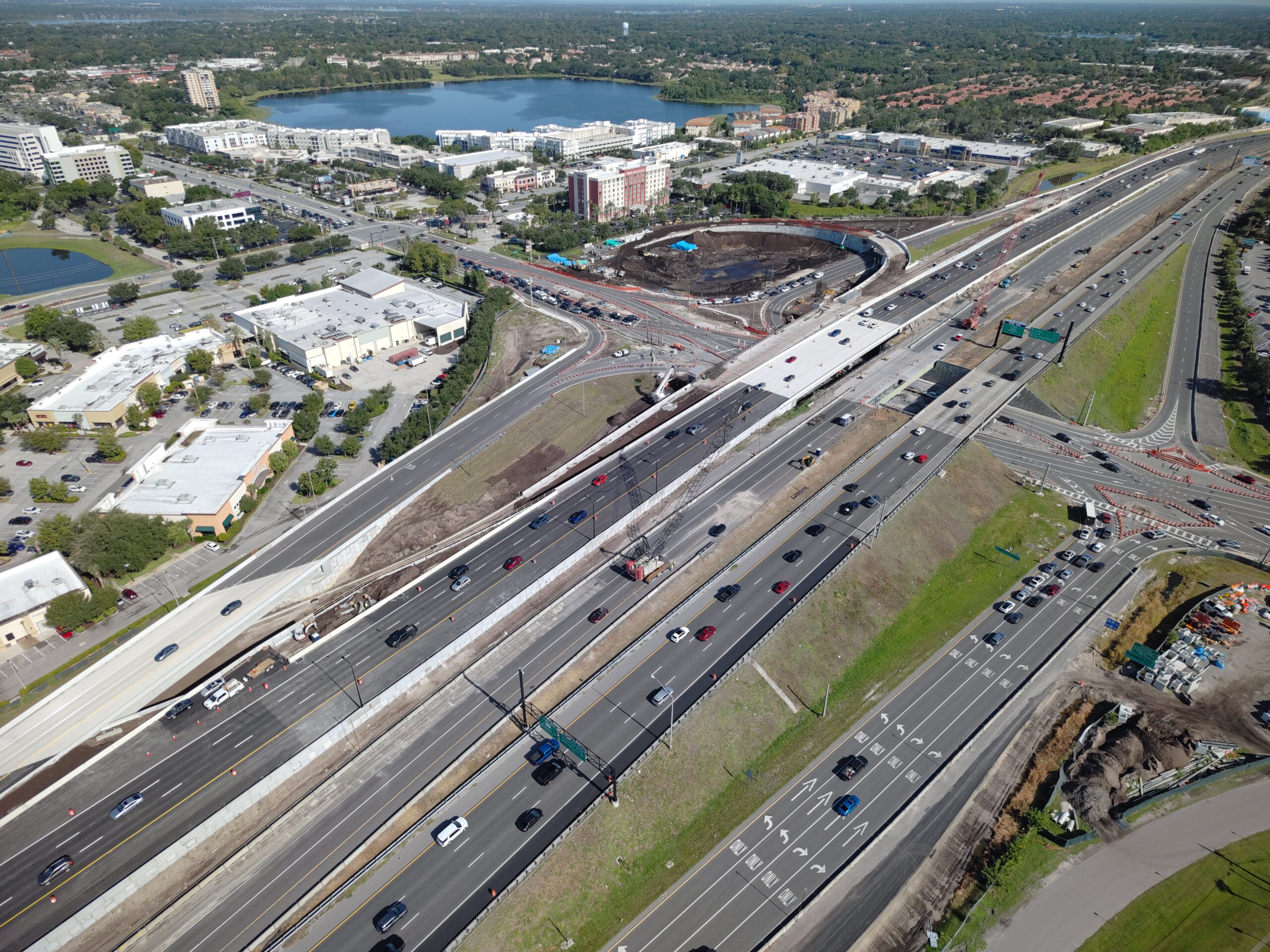 Westbound I-4 Entrance Ramp and Eastbound I-4 Exit Ramp at Sand Lake Road (Exit 74A) to Close Overnight September 15 and 18
