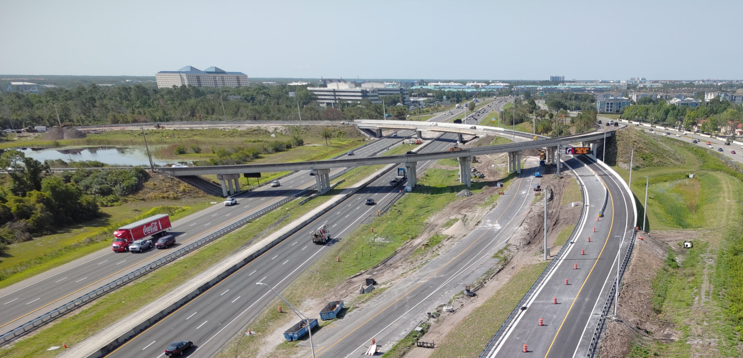 WB I-4 to Sand Lake closure detour