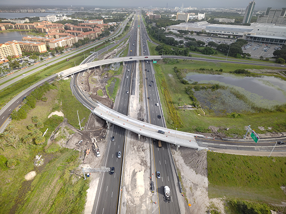 Overnight Closures Westbound I-4 Kirkman and SR 528