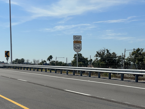 State Road 528 road sign